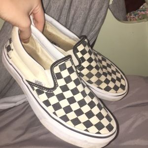 Checkered Vans
